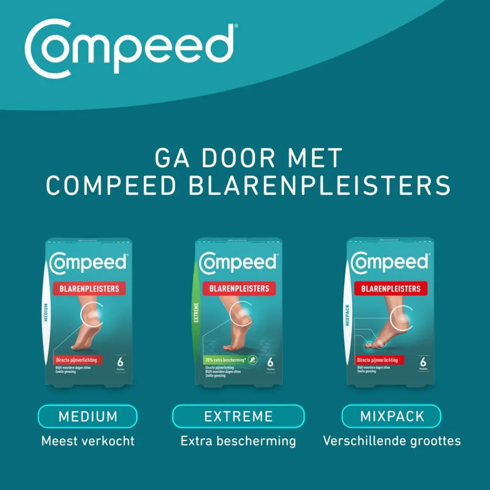 Compeed 2x Blarenpeister Mix Pack 6 stuks