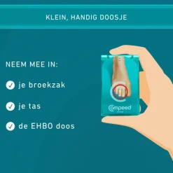 Compeed 2x Blarenpleister Tenen 8 stuks