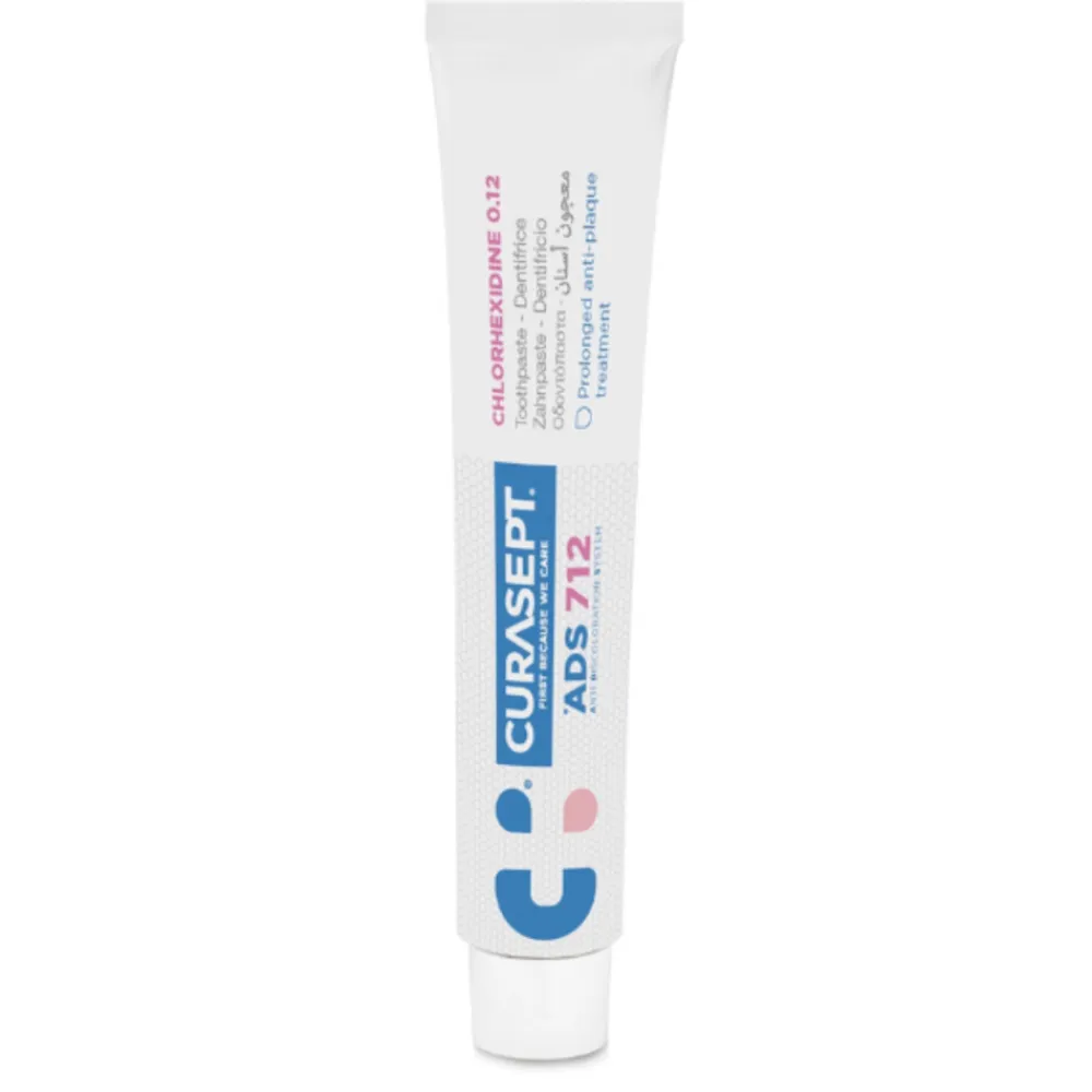 Curasept 6x Gel-Tandpasta 0,12% CHX 75 ml