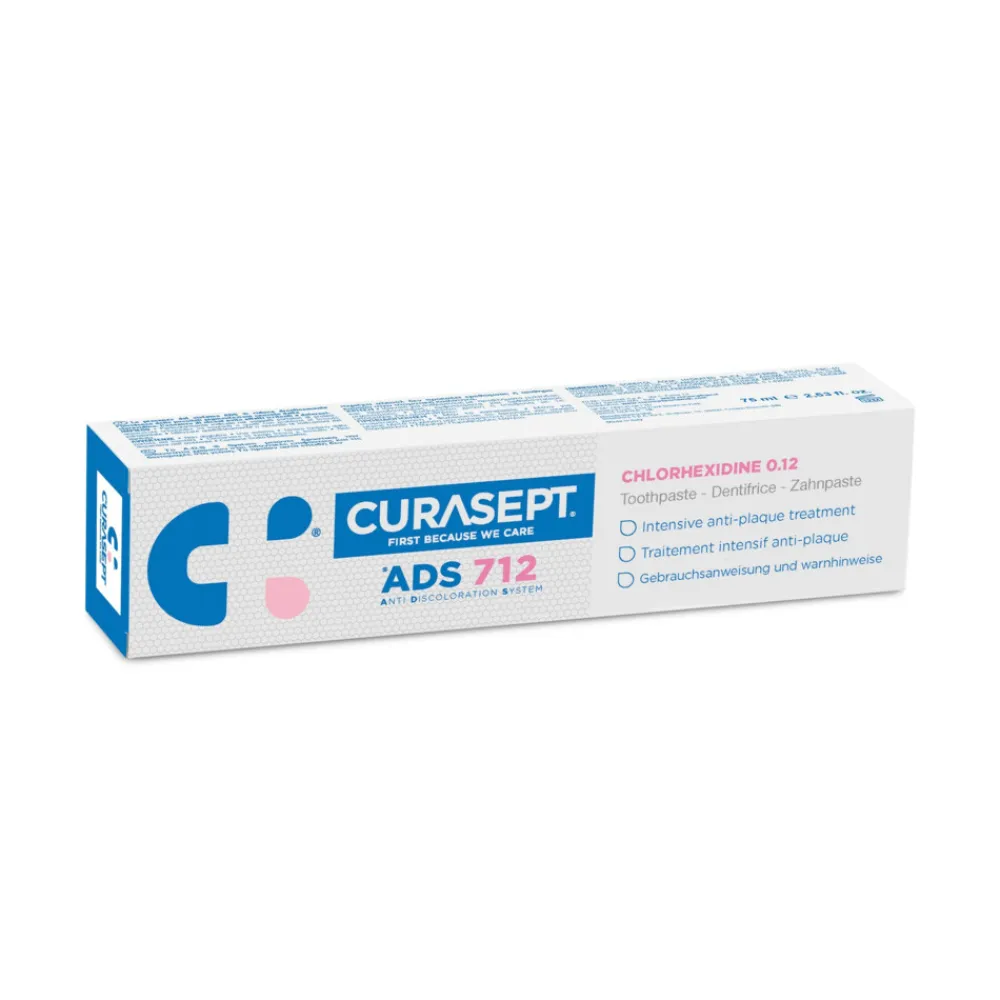 Curasept 6x Gel-Tandpasta 0,12% CHX 75 ml