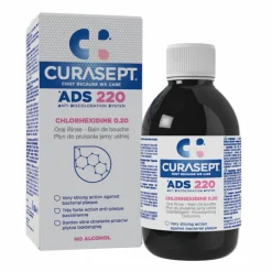 Curasept 2x Mondspoeling 0,20% CHX 200 ml