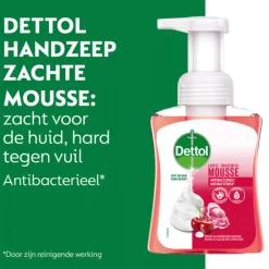 Dettol 6x Foam Handzeep Rozen & Kers 250 ml