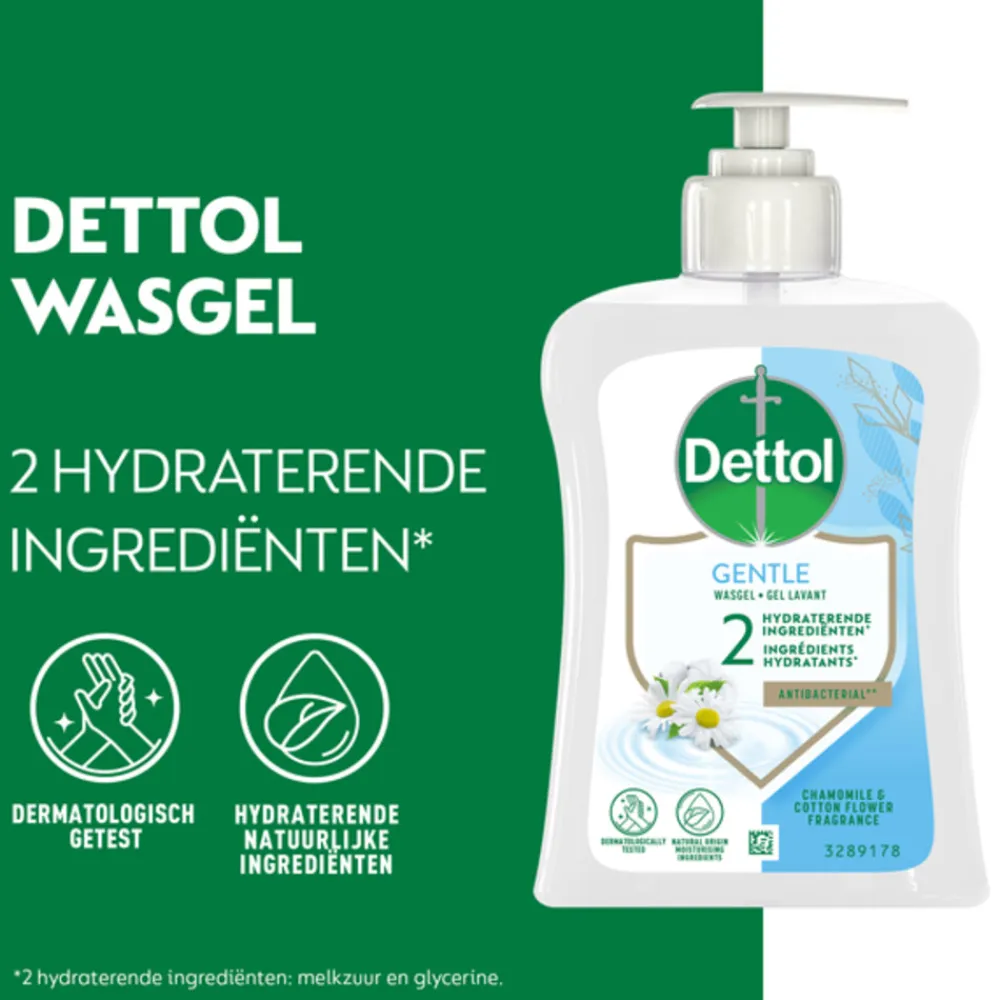 Dettol 6x Handzeep Extra Care Kamille 250 ml