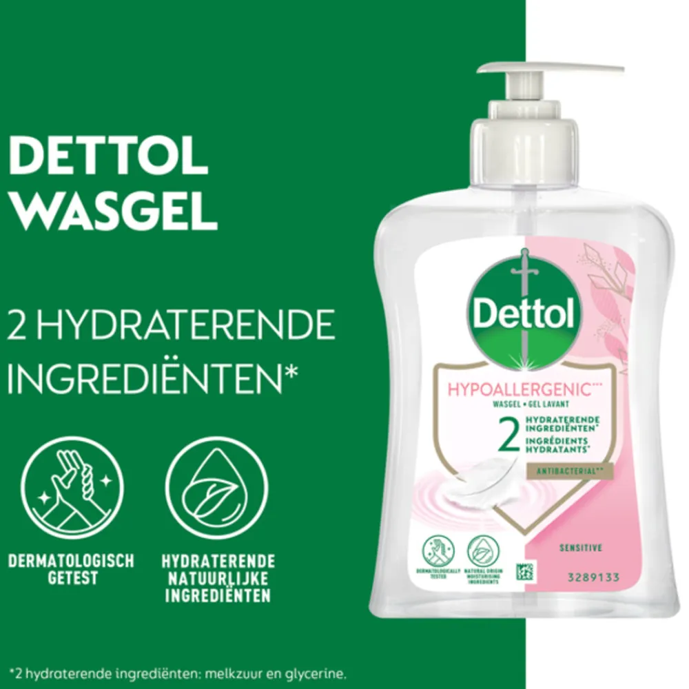 Dettol 6x Handzeep Gevoelige Huid 250 ml