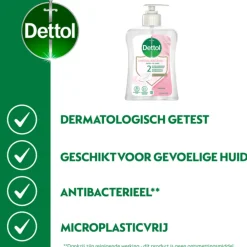 Dettol 6x Handzeep Gevoelige Huid 250 ml