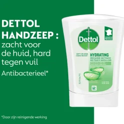 Dettol 5x No Touch Wasgel Navulling Hydraterende Aloe Vera 250 ml
