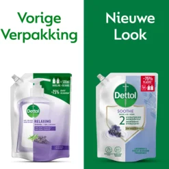 Dettol 6x Refill Handzeep Relaxing Lavender 500 ml