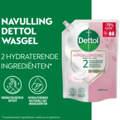 Dettol 6x Refill Handzeep Sensitive 500 ml