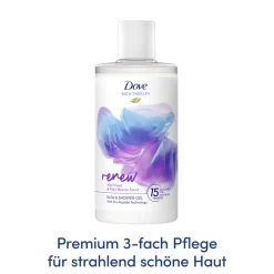 Dove 6x Bath Therapy Renew Badschuim & Douchgel 400 ml
