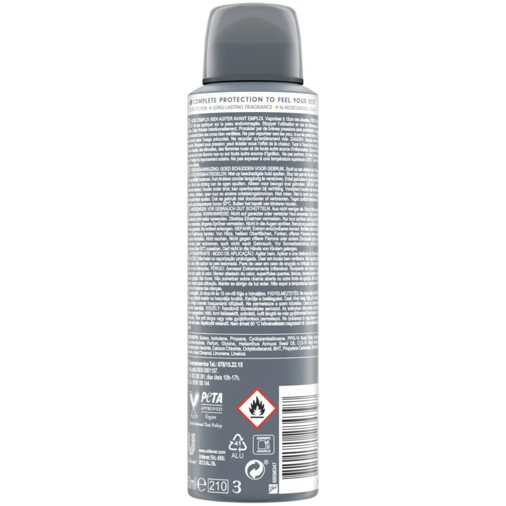 Dove 6x Deodorant Men+ Care Extra Fresh 150 ml
