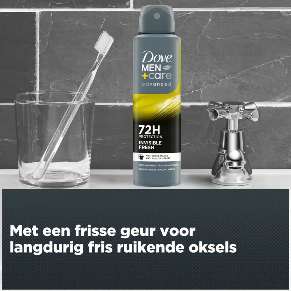Dove 6x Deodorant Men+ Care Invisible Fresh 150 ml