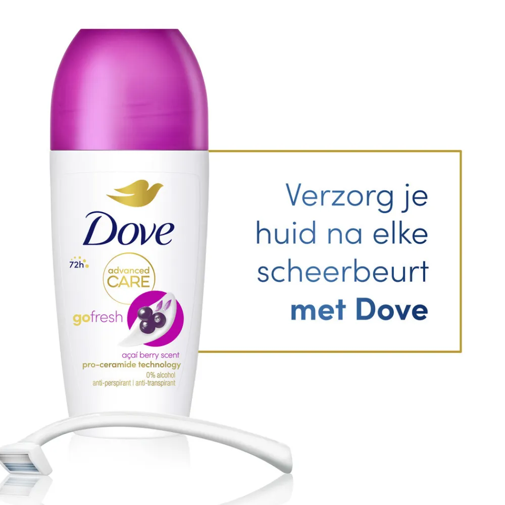 Dove 6x Deodorant Roller Go Fresh Açai Berry 50 ml