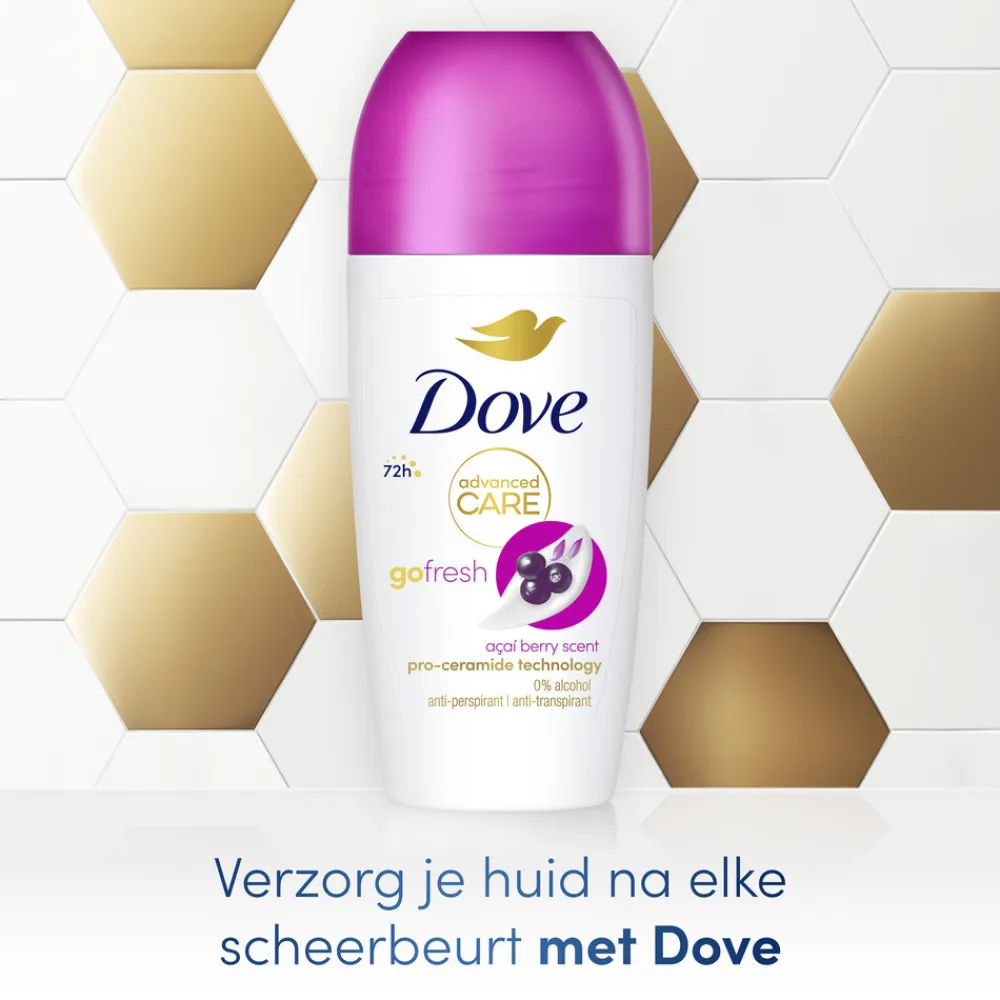 Dove 6x Deodorant Roller Go Fresh Açai Berry 50 ml