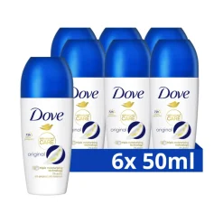 Dove 6x Deodorant Roller Original 50 ml
