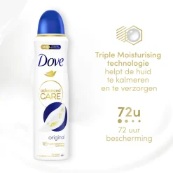 Dove 6x Deodorant Spray Advanced Care Orginal 150 ml