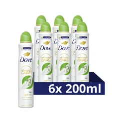 Dove 6x Deodorant Spray Cucumber & Green Tea 200 ml