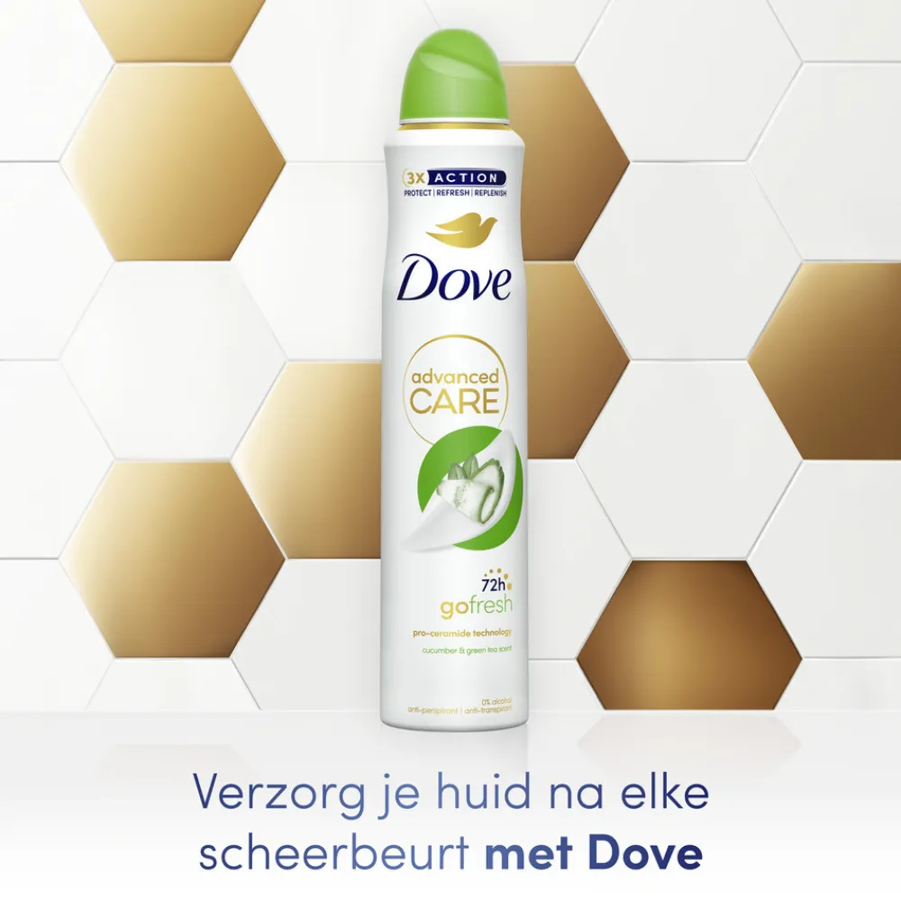 Dove 6x Deodorant Spray Cucumber & Green Tea 200 ml