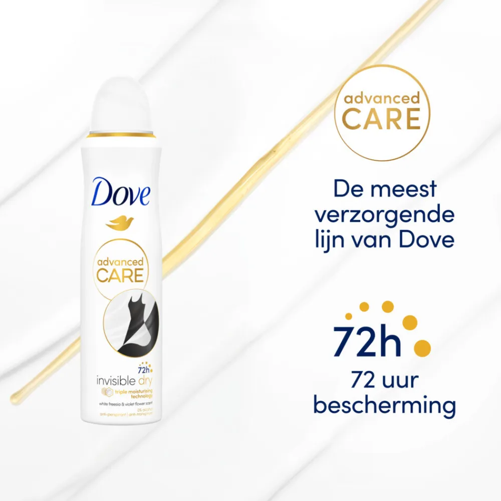 Dove 6x Deodorant Spray Invisible Dry 150 ml