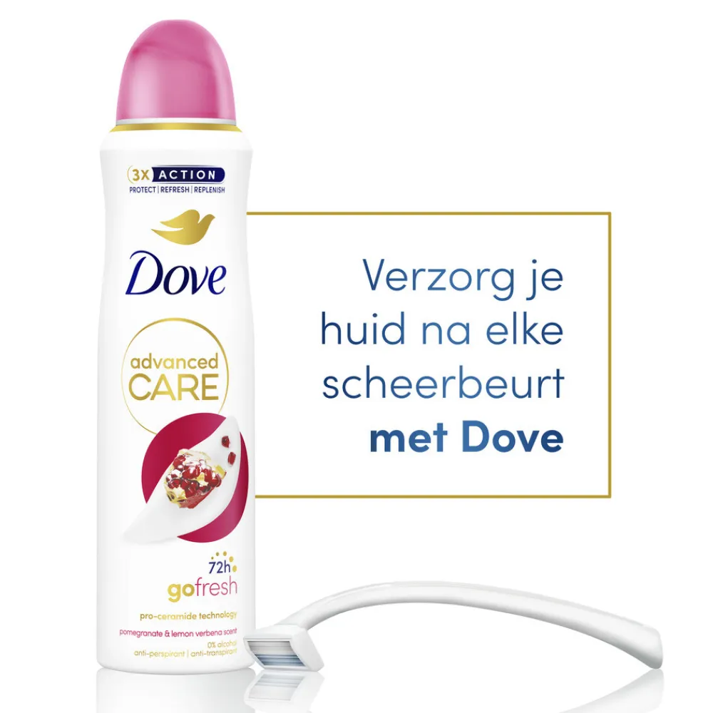 Dove 6x Deodorant Spray Pomegranate & Lemon Verbena 150 ml