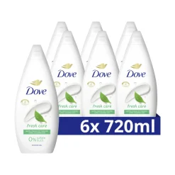 Dove 6x Douchecrème Fresh Care 720 ml