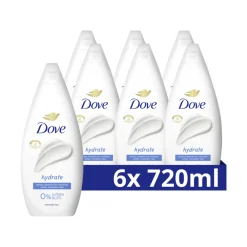 Dove 6x Douchecrème Hydrate 720 ml