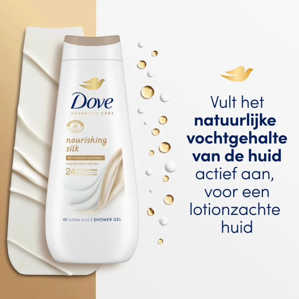 Dove 6x Douchecrème Nourishing Silk 225 ml