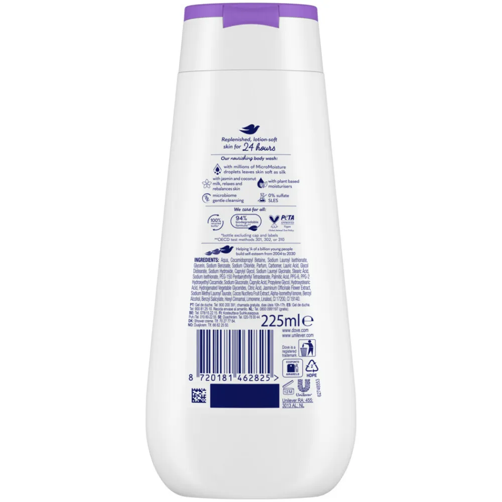 Dove 6x Douchecrème Relaxing 225 ml