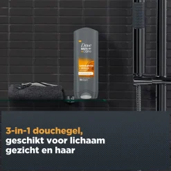 Dove 6x Douchegel Men+ Care Sandalwood & Vanilla 250 ml