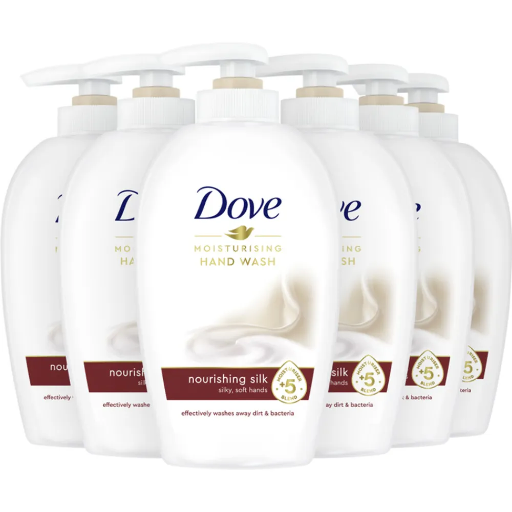 Dove 6x Handzeep Nourishing Silk 250 ml