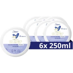 Dove 6x Hydraterende Bodycrème One Cream Rich 250 ml