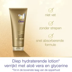 Dove 6x Zelfbruinende Bodylotion Summer Revived Medium-Dark 200 ml