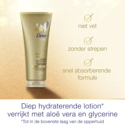 Dove 6x Zelfbruinende Bodylotion Summer Revived Light-Medium 200 ml