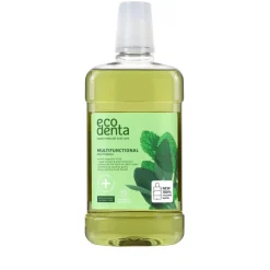 Ecodenta 3x Mondwater Multifunctional Salie Aloë Vera & Muntolie 500 ml