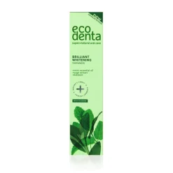 Ecodenta 4x Tandpasta Whitening Muntolie & Salie-extract 100 ml