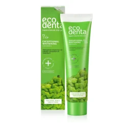 Ecodenta 4x Tandpasta Whitening Bergamot Citroenoliën & Kalident 100 ml
