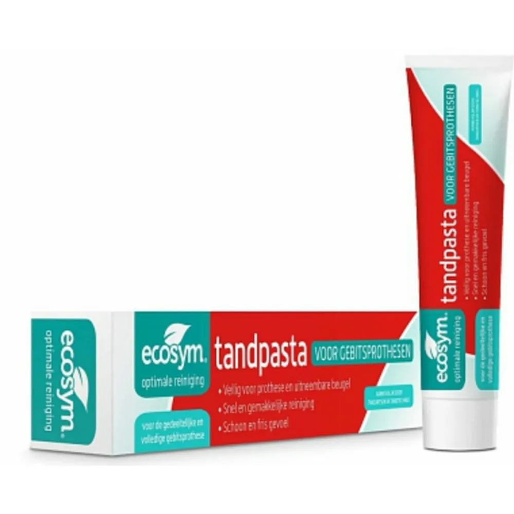 Ecosym 3x Tandpasta Gebitsprothesen 75 ml