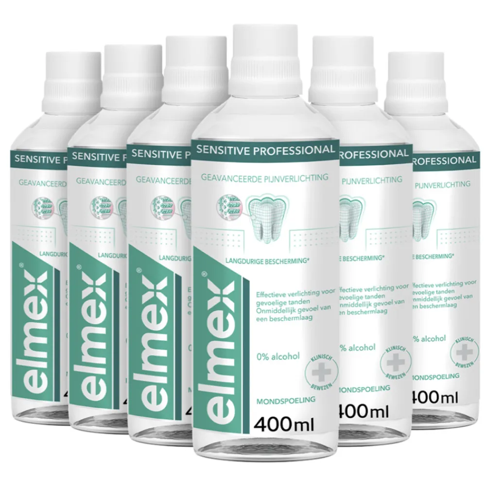 Elmex 6x Mondspoeling Sensitive Professional 400 ml