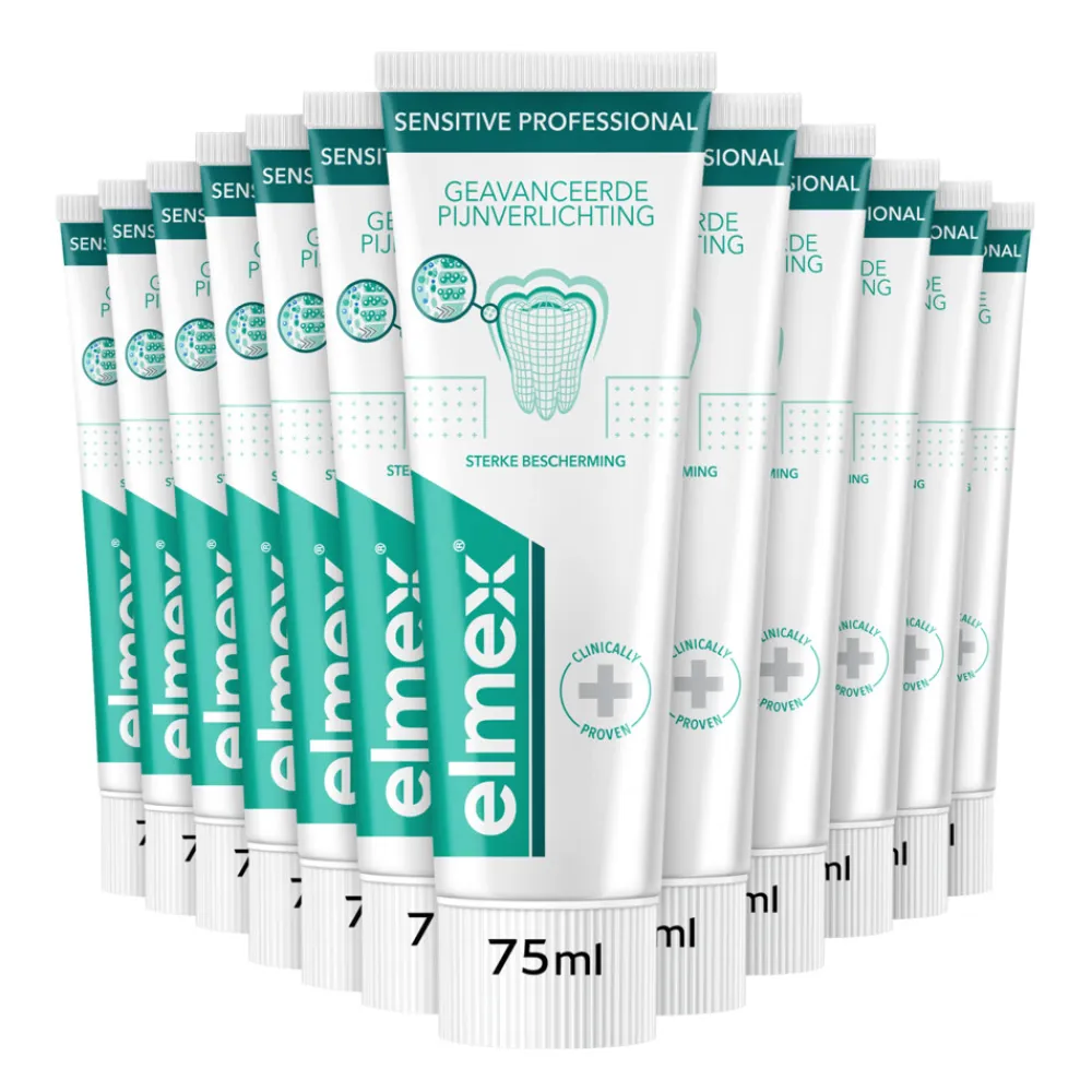 Elmex 12x Tandpasta Sensitive Professional 75 ml