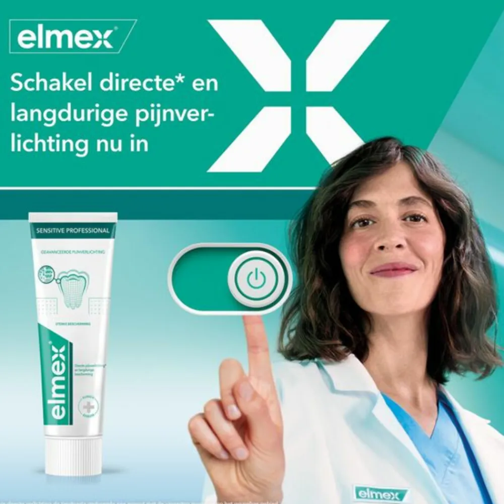 Elmex 12x Tandpasta Sensitive Professional 75 ml