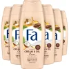 Fa 6x Douchecrème Cream & Oil Cacaobutter & Coconut oil 250 ml