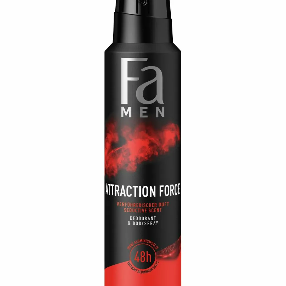 Fa 6x Men Deodorant Spray Attraction Force 150 ml