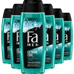 Fa 6x Men Douchegel en Shampoo Extreme Cool 250 ml