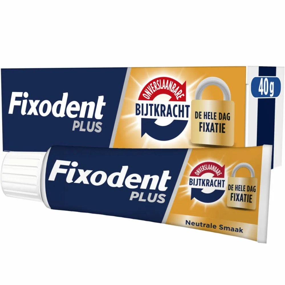Fixodent 6x Kleefpasta Plus Dual Power 40 gr