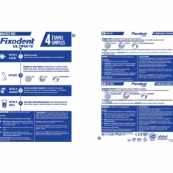 Fixodent 6x Kleefpasta Ultimate Fresh 40 gr