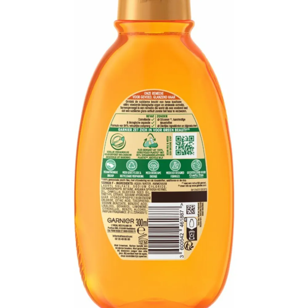 Garnier 6x Loving Blends Argan- en Cameliaolie Shampoo 300 ml