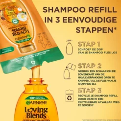 Garnier 6x Loving Blends Argan- en Cameliaolie Shampoo Refill 250 ml
