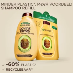 Garnier 6x Loving Blends Avocado Olie en Shea Boter Shampoo Refill 250 ml