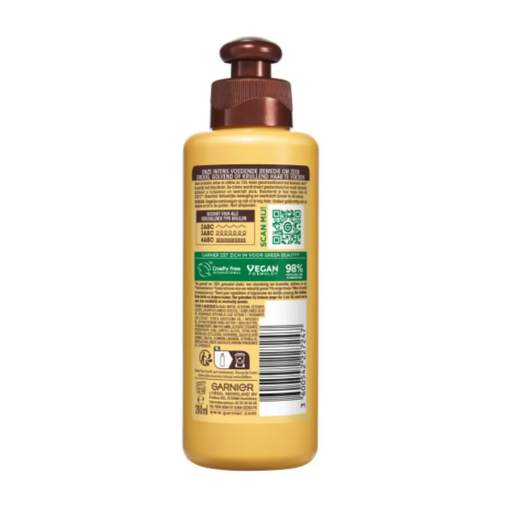 Garnier 6x Loving Blends Avocado Olie en Shea Boter Leave-in Crème 200 ml