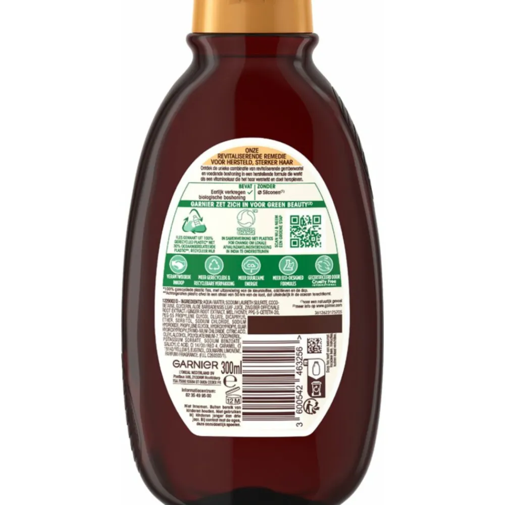 Garnier 6x Loving Blends Gember Boost Shampoo 300 ml