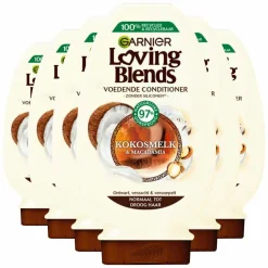 Garnier 6x Loving Blends Kokosmelk en Macadamia Conditioner 250 ml